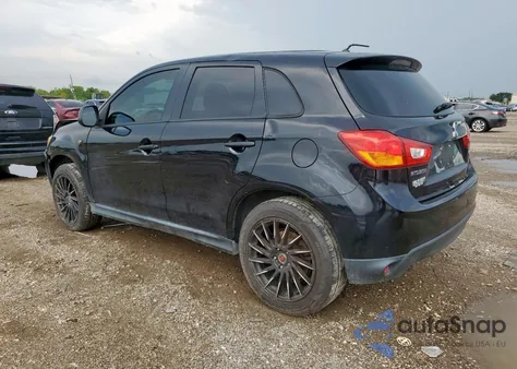 2015 Mitsubishi Outlander Sport Es z USA, uszkodzony, nr VIN 4A4AP3AU0FE027416